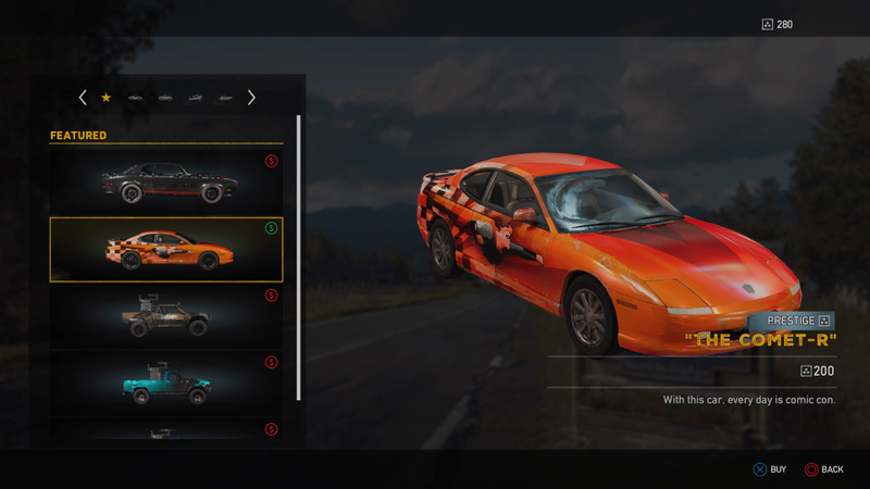 The Comet can be purchased for 200 silver, which you can find in the game’s safes or buy as part of a $5 500-silver microtransaction. Like all prestige items in the game, you can also just buy it with in-game money earned by playing.